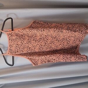 Torrid Animal Print Knit Tank Size 5X